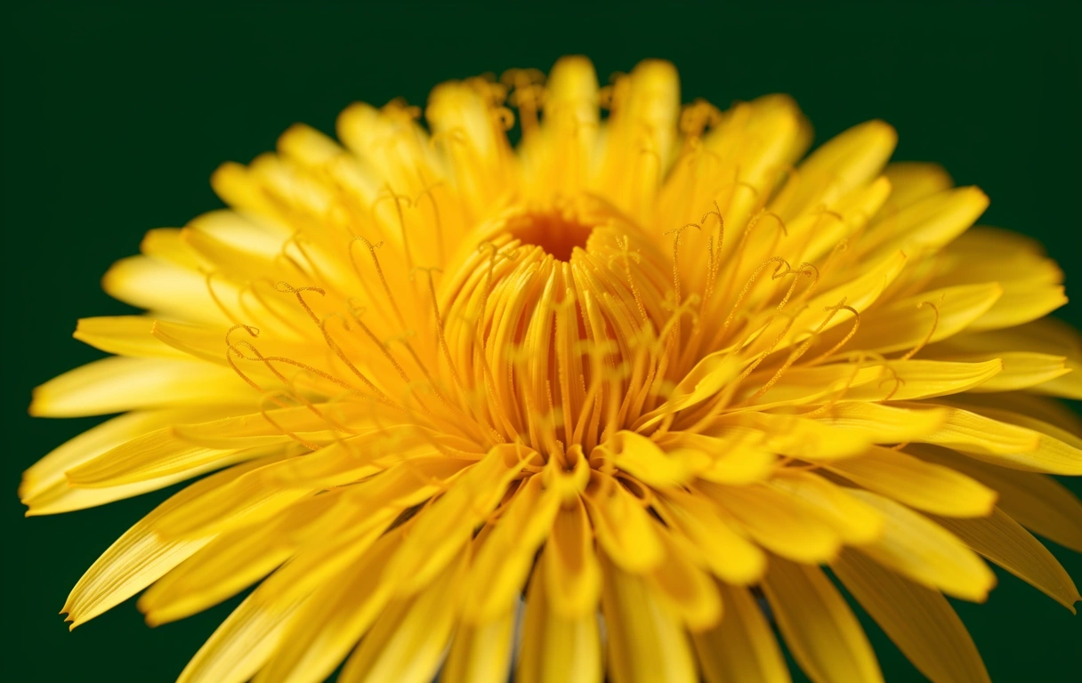 Botanische Detailaufnahme Löwenzahn